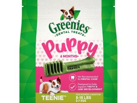 Greenies 6+ Months Puppy Teenie Dental Dog Treats Sale