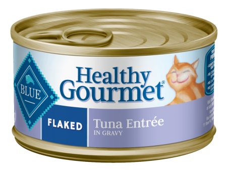 Blue Buffalo Healthy Gourmet Flaked Tuna Entree Canned Cat Food Sale