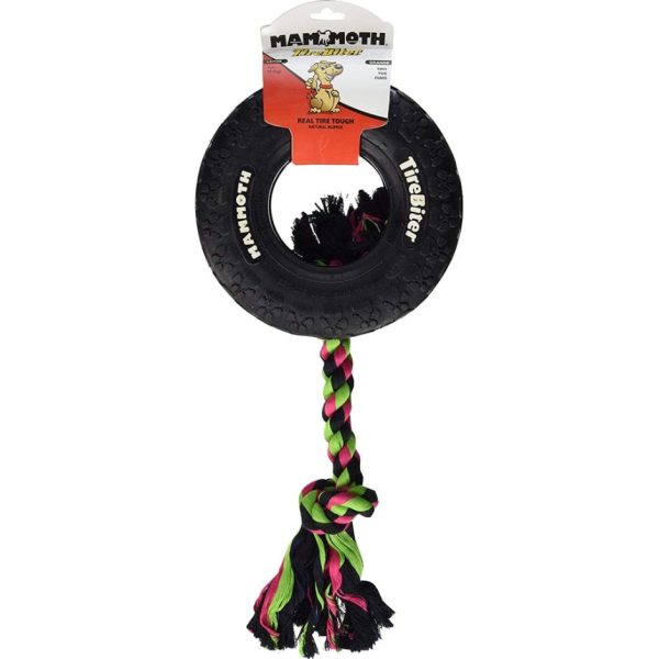 Mammoth TireBiter® with Rope Dog Toy Discount