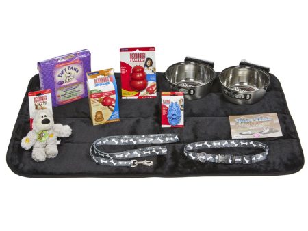 MidWest Large Puppy Kit Dog Bowls, Dog Bed & Training Pads Online Hot Sale