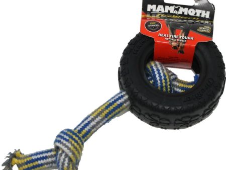 Mammoth TireBiter® with Rope Dog Toy Discount