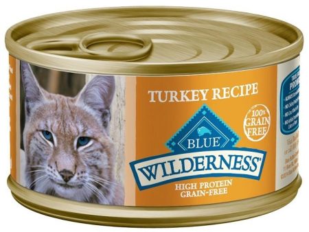 Blue Buffalo Wilderness Turkey Recipe Canned Cat Food For Discount