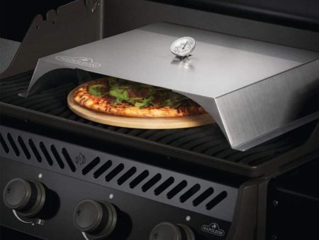 Forno per pizza in acciaio per barbecue a gas Napoleon Discount