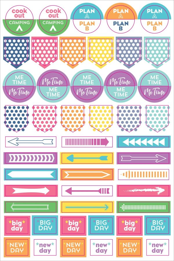 Weekly Planner Stickers Online now