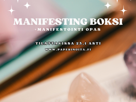 Manifesting Boksi + Manifestointi Opas Discount