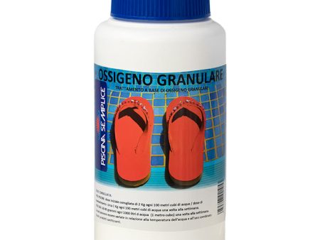 Ossigeno attivo granulare per piscina - 1 kg Fashion