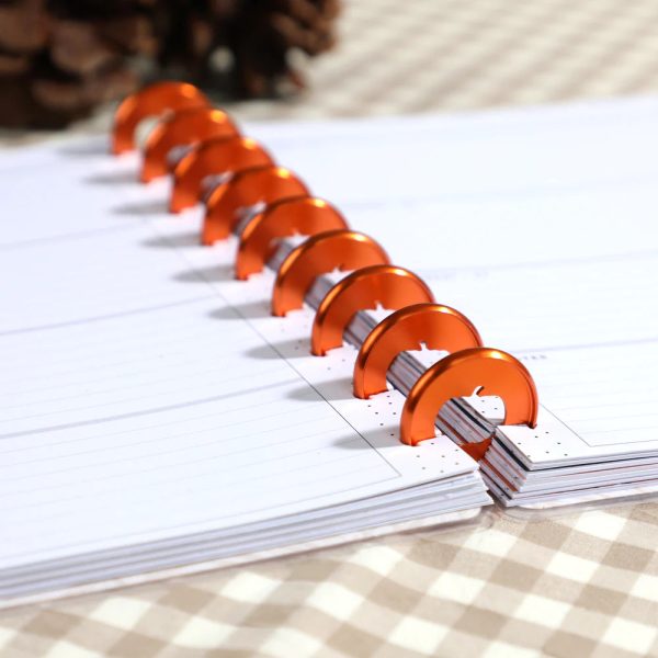 Happy Planner Pumpkin Cutout Medium Metal discs on Sale