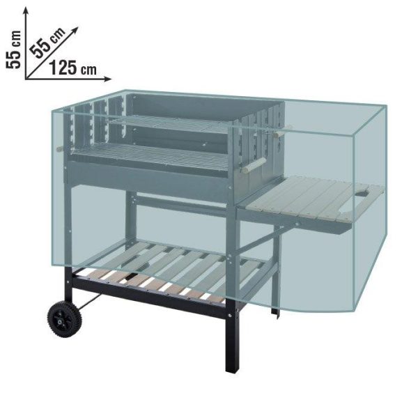 Telo copri Barbecue: 125x55x55 cm - Protegge da polvere e Usura Hot on Sale