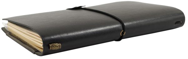 Voyager Refillable Notebook - Black (Traveler s Journal, Planner, Notebook) Online now