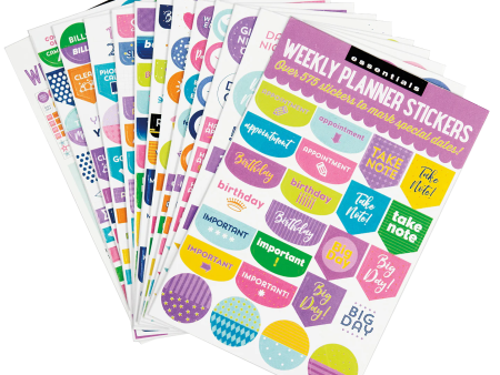 Weekly Planner Stickers Online now