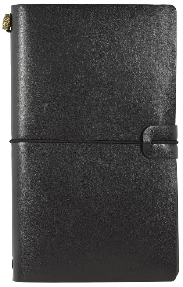 Voyager Refillable Notebook - Black (Traveler s Journal, Planner, Notebook) Online now