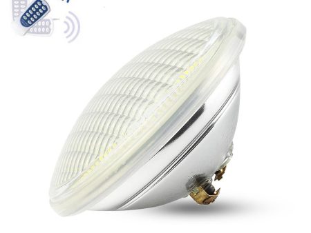 Fari per Piscina - Lampada a Led 12V con telecomando - PAR 56 - IP68 - 24 Watt - 2400 Lumen Online now