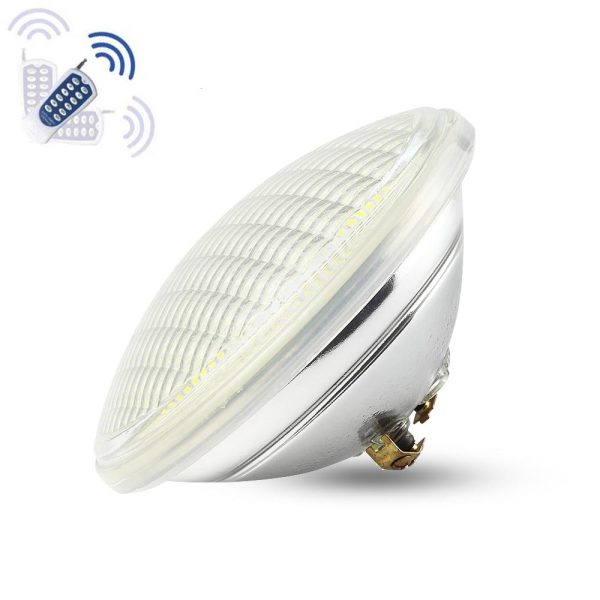 Fari per Piscina - Lampada a Led 12V con telecomando - PAR 56 - IP68 - 24 Watt - 2400 Lumen Online now