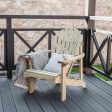 Sedia da giardino in legno RELAX tipo Adirondack Online