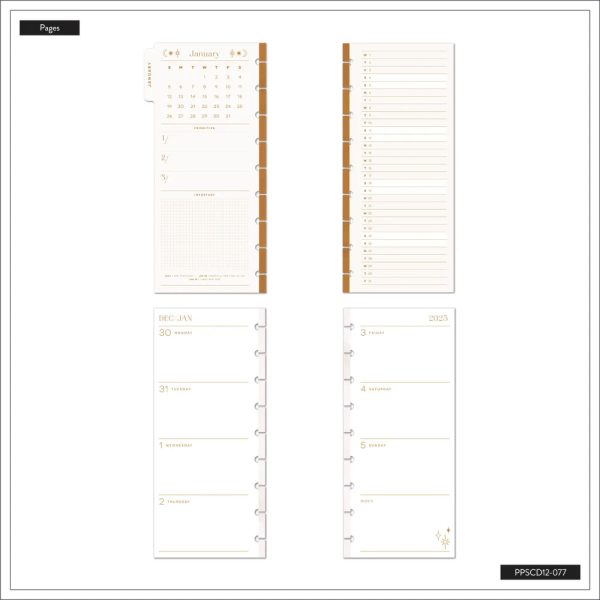 The Happy Planner Skinny Classic - Everyday Magic  - 2025 12 kk Kalenteri For Cheap