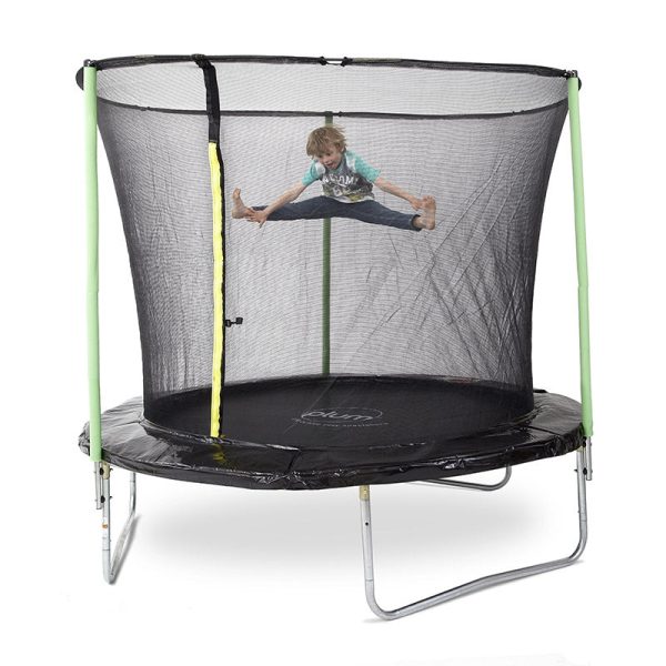 Trampolino elastico per bambini - 240 cm - con rete di sicurezza Discount