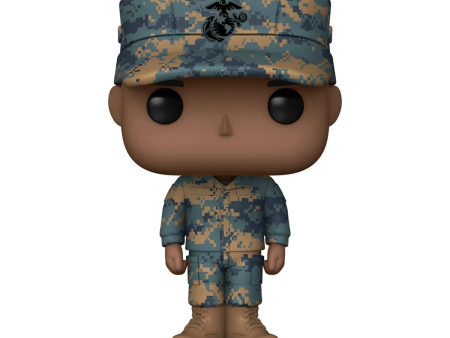 Funko POP! Military: Marine African American Male Vinyl Figure Sale