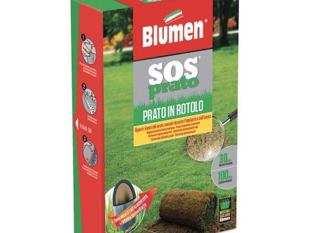 Semi di erba per prato + concime NPK 2 in 1 - SOS Prato in rotolo - 1 kg Cheap