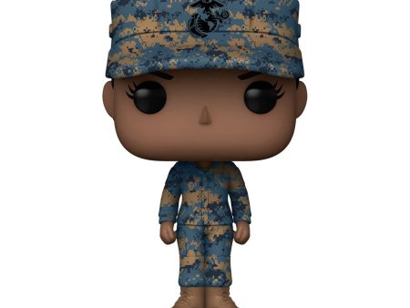 Funko POP! Military: Marine African American Female Vinyl Figure For Discount