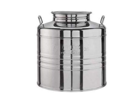 Contenitore Olio Acciaio Inox - Capacità 30 Litri For Sale