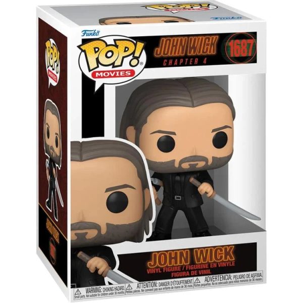 Funko POP! - Movies: John Wick: Chapter 4 - Vinyl Figure #1687 Hot on Sale