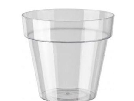 Vaso trasparente per orchidee - da 1,5 litri - diametro 14,5cm For Cheap