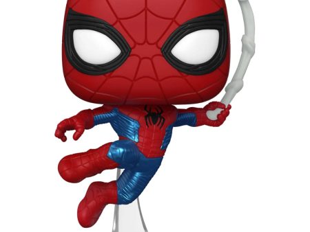 Funko POP! Marvel: Spider-Man: No Way Home - SpiderMan Finale #1160 - Tom Holland Vinyl Figures For Sale