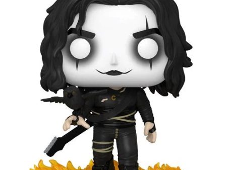 PRESALE | Funko POP! Movies - The Crow - Eric Draven with Crow #1429 Vinyl Figures For Sale