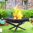 Braciere da giardino in acciaio nero - INDIANA - vari diametri Online Hot Sale