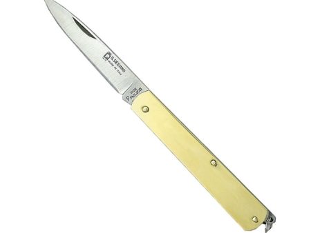 Coltello Sfilato  Il Siciliano  cm 7,5 - Lama in Acciaio inox e Manico in Ottone For Cheap