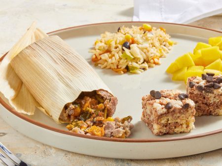 Blue Corn Vegetable Tamale Online now