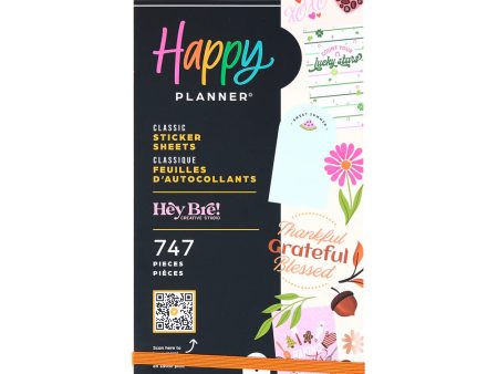 Happy Planner Tarrakirja - Classic Value Pack Stickers - Seasons of Joy Fashion