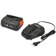 Caricabatterie rapido gardena AL 1830 CV con batteria da 18V 2,5 Ah Supply