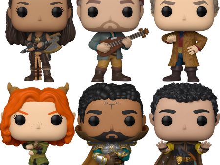 PRESALE | Funko POP! Movies: Dungeons & Dragons: Honor Among Thieves - 6 PIECE SET - Edgin | Holga | Simon | Doric | Xenk | Forge  Vinyl Figures Online now