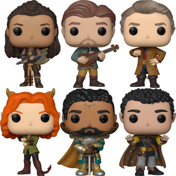 PRESALE | Funko POP! Movies: Dungeons & Dragons: Honor Among Thieves - 6 PIECE SET - Edgin | Holga | Simon | Doric | Xenk | Forge  Vinyl Figures Online now