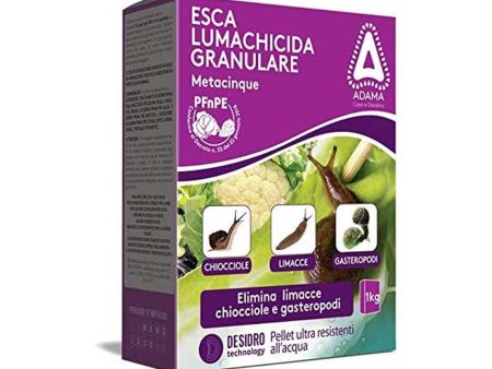 Lumachicida per piante e fiori - METACINQUE Esca PFnPO - 1 Kg on Sale