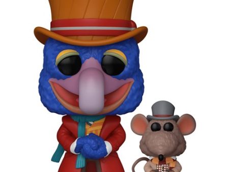 PRESALE | Funko POP! Buddy: The Muppet Christmas Carol - Charles Dickens with Rizzo #1456 Vinyl Figures on Sale