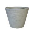 Vaso da giardino e casa - CAMPANA rigata shabby - 3 colori For Discount