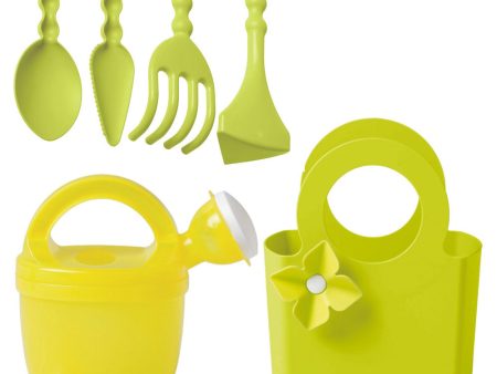 Set attrezzi giardino bambini con borsa e nebulizzatore - 2 colori Online Hot Sale