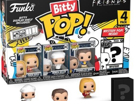 PRESALE | Funko - Friends Bitty Pop! Phoebe Buffay Mini-Figure 4-Pack Vinyl Figures Online Hot Sale