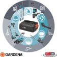 Caricabatterie rapido gardena AL 1830 CV con batteria da 18V 2,5 Ah Supply