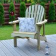 Sedia da giardino in legno RELAX tipo Adirondack Online