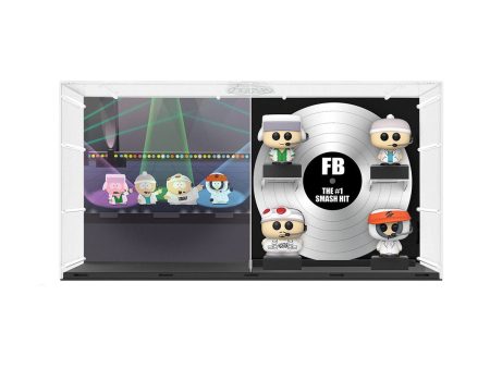 PRESALE | Funko POP! Albums Deluxe: South Park - Boyband 4-Pack Set with Album #42 Vinyl Figures Cheap