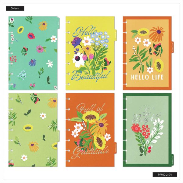 The Happy Planner - Brilliant Blooms - Mini 2025 12 kk kalenteri Online now