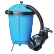 Pompa a Sabbia per Piscina - con Aqualoon Precaricato da 925gr - da 450 W - Portata 8,46 Metri Cubi per Ora Online