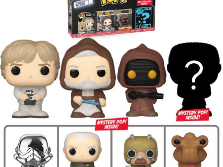 PRESALE | Funko Bitty POP! - Star Wars - Luke Skywalker - Four Pack Vinyl Figures Fashion