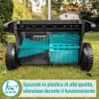 Raccogli Foglie a Spinta su Ruote Ecologico - Larghezza di Lavoro 49 cm Online now