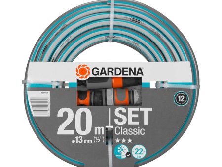 Tubo da giardino Comfort FLEX 15 mm - 1 2  - Lunghezza 20 mt - compreso di raccordi For Discount