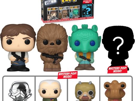 PRESALE | Funko Bitty POP! - Star Wars - Han Solo - Four Pack Vinyl Figures Supply