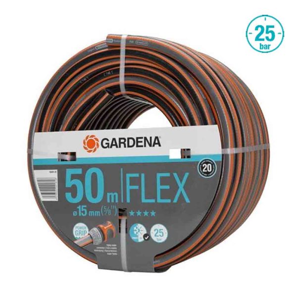 Tubo da giardino Comfort Flex da 15 mm - 5 8  - 50 metri For Cheap